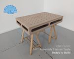 MFT Torsion Box Assembly Table Wood Work Bench Kit 1190x800mm  MDF /  Birch Ply