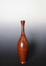 Beautiful signed  Bronze  modern vase  ZS4