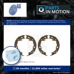 Handbrake Shoes Set ADN14165 Blue Print Parking 44060CY025 4654042020 Quality