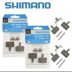 2 Pairs Shimano B01S Resin Disc Brake Pads for M315 MT200 B05S M395 Acera Alivio