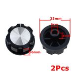 2Pcs Air Fryer Timer Knob Universal Replacement 360 Degree Control Knobs Switch