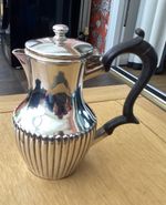 Vintage Ollivant & Botsford Manchester Silver Plated half ribbed Coffee pot