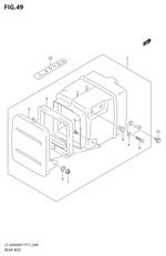 Suzuki Genuine ATV Hinge Screw LT-F400F K2-K9 L0-L9 Body Frame 02142-0616B-000