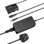 NEEWER Dummy Battery Replacement for LP-E6 LP-E6N LP-E6NH with DC Black 