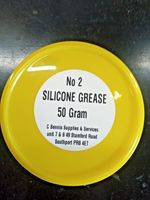 O RING AND CAMERA SEAL SILICONE - GREASE  50 GRAM TIN HIGH TEMPERATURE 