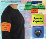 Armbands Captains Arm bands Personalise Printed Hi Vis bands Football Arm bands