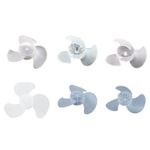 3 Leaves Plastic Fan Universal Household Desktop Fan Table Fanner Replace