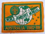 Boy Scouts World Jamboree Mondial Badge Patch. Australia 1987-88