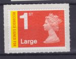 GB SG U3048 MNH MINT STAMP MACHIN MA10 1ST LARGE RECORDED SIGNED MAIL
