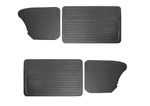Beetle Interior Door Card Panel Set of 4 Finished in Black Vinyl 1968 to 79