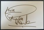 Petula Clark Signed Autograph White Index Card Music Down town Singer COA