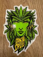 Santa Cruz Weed Queen Vinyl Sticker