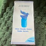 JIEMU Portable Urinal 750cc Unisex Blue Reusable Portable Toilet Urinal