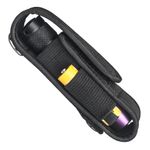 Tactical Holster Molle Pouch Flashlight Torch Holder Belt Bag Hiking Waterproof