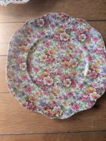 Vintage James Kent Longton La Rosa Floral Dish 4022 – English Bone China