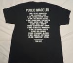 Pil Public Image Ltd T Shirt Merch Band Tour 2022  XL Johnny Lydon Sex Pistols 