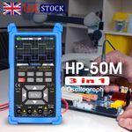 3 In 1 Handheld Digital Oscilloscope  Multimeter Functional Instruments 50MHz