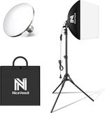 Niceveedi Photography Light Kit 5400K Softbox Light 160cm Tripod RRP £43