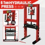 6 T Hydraulic Floor Standing Press Machine Vehicle Workshop Garage Bearing Press