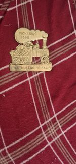 Pickering 1998 Traction Engine Rally Plaque