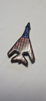 B1 Bomber Bones Usaf American Flag 3d Printed Aviation Patch Raf Fairford