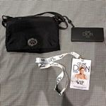 Celine Dion Paris VIP Pack Concert Memorabilia - Black Bag, Lanyard & Card, Pins
