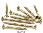 4mm 5mm 6mm TIMBERFIX SPECTRE WOOD SCREWS POZI COUNTERSUNK CUTTER TOOTH 360 GOLD