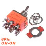 Standard Toggle Switch DPDT. (Reversing)  SCREW CONNECTIONS. FreePostage