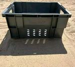 x1 Royal Mail Stacking Boxes Heavy Duty Plastic  Nesting Crates Storage
