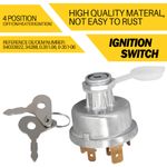 Ignition Switch Barrel and Key Universal For Many Small Tractors 35670 128SA UK