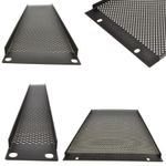 Rack Mount Data Cabinet/Flight Case Mesh Vented Blanking Plate 1U/2U/3U/4U/6U