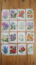 Kensitas Flowers Collection of x15 Medium & x1 Small