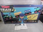 Tomy Train 3, Freight Transport Train Set from 1988 complete with extras 