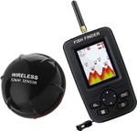 Fish Finder Sonar Sensor Wireless Echo Sounder Fishing Detector Mount Bait Boat