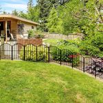 Pack of 10 Garden Fence No Dig Animal Barrier Rustproof Metal Flower Bed Border