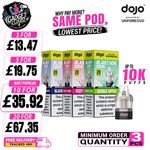 Vaporesso Dojo Blast 10K Refill Pods Prefilled - MINIMUM ORDER 3PCS