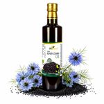 Biopurus Israeli Organic Cold Pressed Black Cumin / Black Seed Oil 500ml