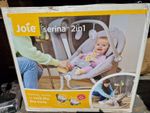 Joie Serina 2in1 Baby Swing Rocker 6 Speeds, Reclining, Vibrating, Lullabies new