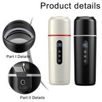 Portable Car Heating Cup 500ml Travel Electric Kettle 12V 24V Portable Water
