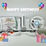 Nintendo Wii White Console * THE BIRTHDAY PACKAGE * SAME DAY DISPATCH *