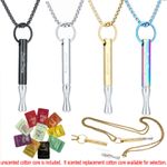 Anxiety Breathing Necklace Flavoured Breathlace Quit Smoking Stress Necklaces UK