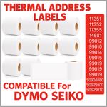 COMPATIBLE LABELWRITER DYMO LABELS For Turbo 330 440 450 4XL 11352 11354 99012