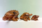 Frog Guiro Musical Percussion Instrument Wooden Hand Carved Fair Trade Animal