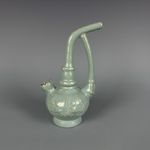 Chinese Song Ru Kiln Celadon Porcelain Pipe 7.0 inch 宋汝窑元祐年清凉寺御制