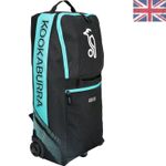 Lightweight Nylon Wheelie Duffle Cricket Bag - Ergonomic Carry for Juniors