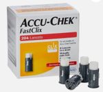Accu-chek fast clix lancets - 204 tests / 34 drums - WILL BE SENT flat packed.