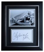 Sophia Loren Signed 10x8 Framed Autograph Photo Display Hollywood Film AFTAL COA