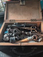 Box Of Vintage Tools And Parts