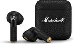 Marshall Minor IV Bluetooth Wireless Earphones, Ear Buds - Black