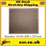 Perforated Steel Speaker Mesh Grille  600 x 521 x 1.2mm G1532